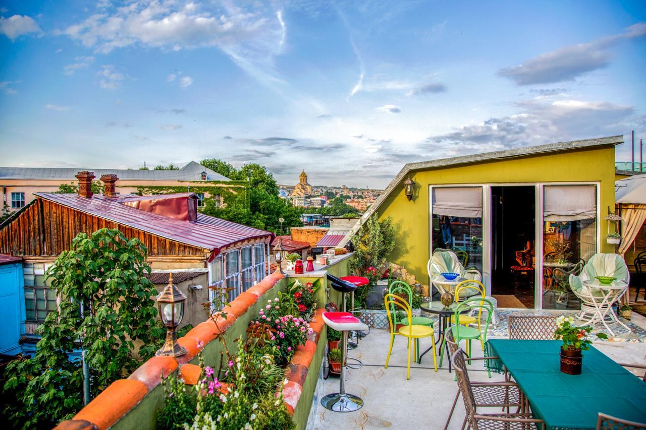 טביליסי Terrace Garden Boutique Hotel מראה חיצוני תמונה